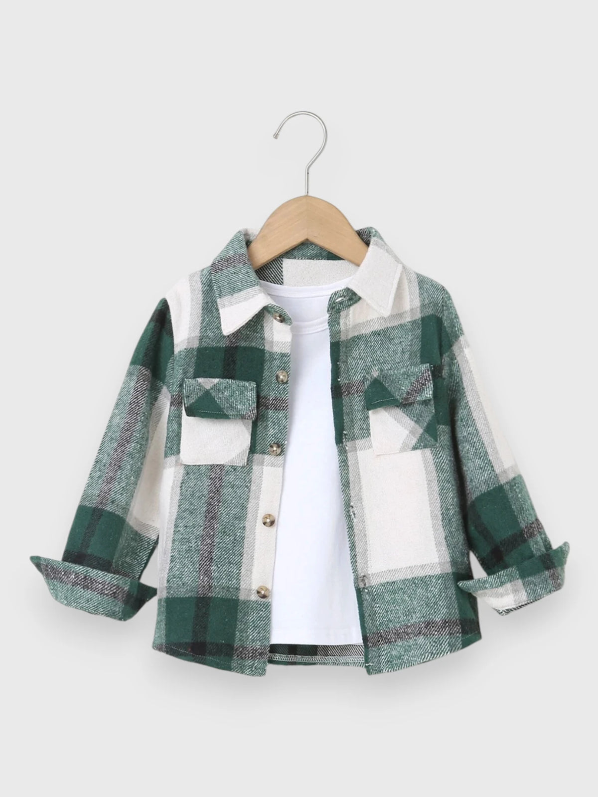 Toddler Boy Plaid Shirt