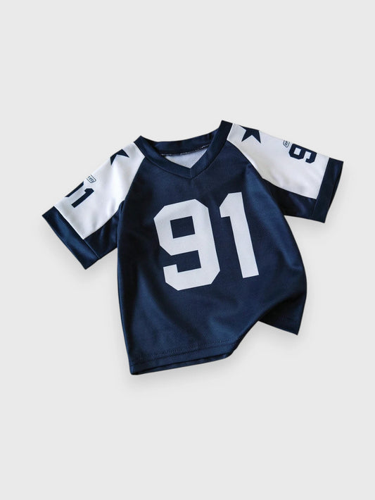 Baby Oversized Retro Jersey Shirt
