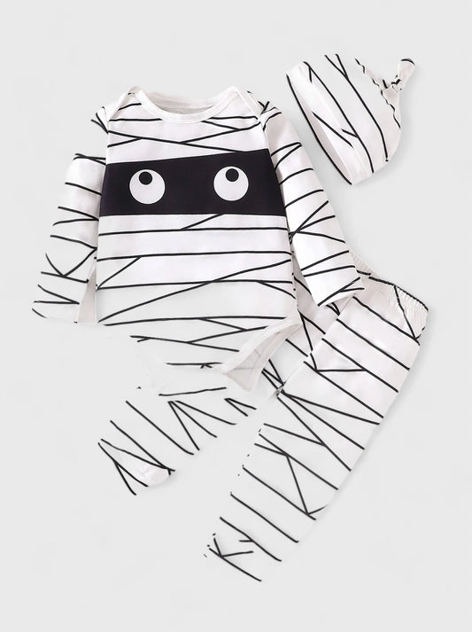 3 Pc Baby Mummy Costume