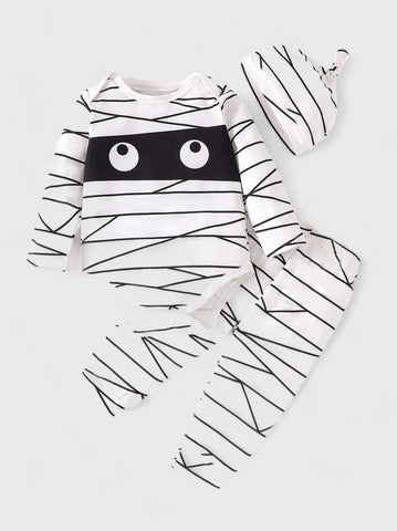 3 Pc Baby Mummy Costume