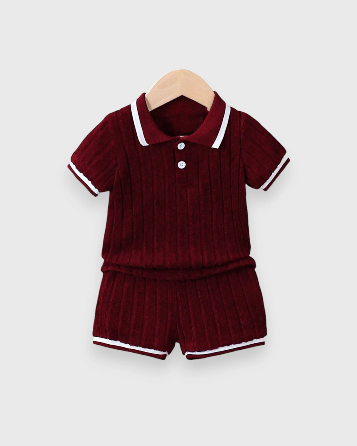 Toddler Little Boys Terry Fleece Short set