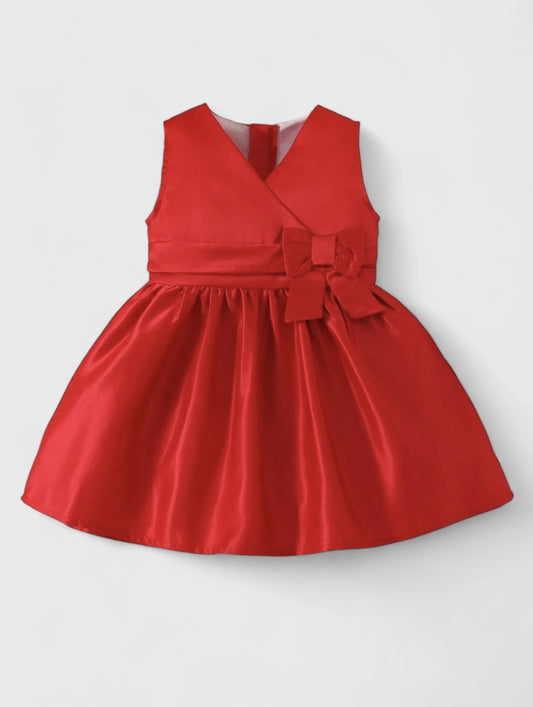 Baby Girl Satin Party Dress