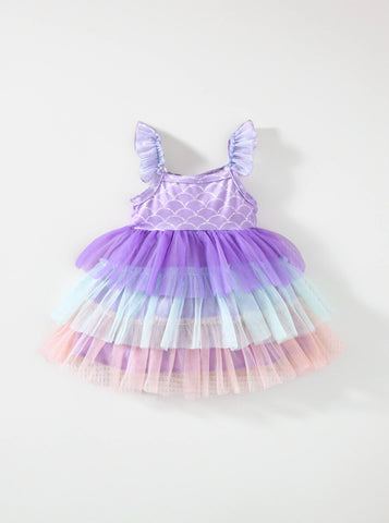 Baby Girl Mermaid Layer Dress