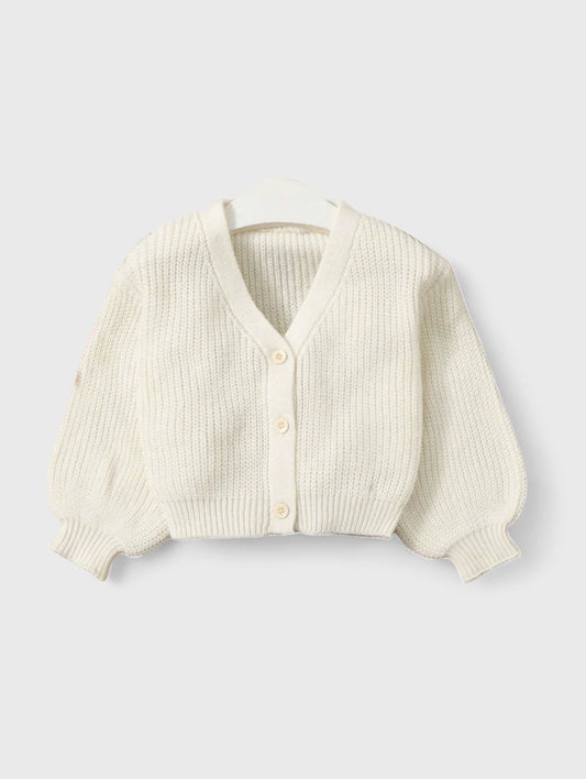 Baby Girl Knit Button up Cardigan Sweater