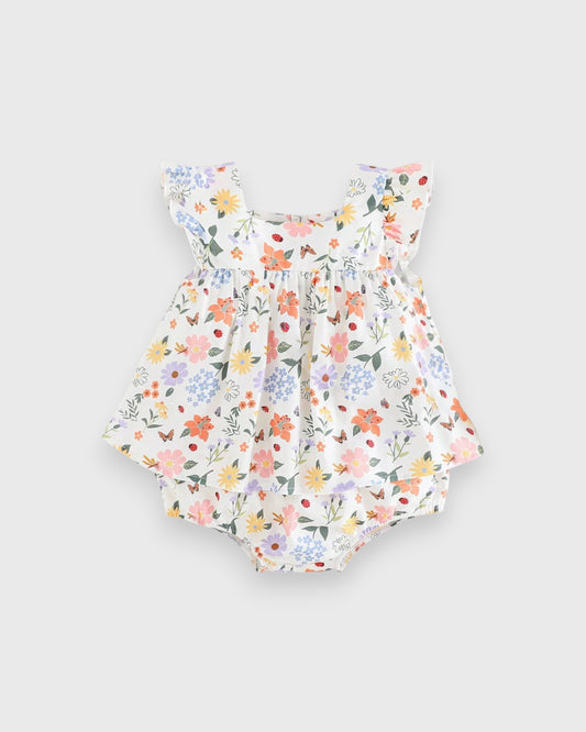 2 Pc Baby Girl Spring Blossom Shirt and Bloomers