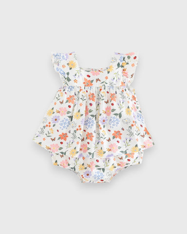 2 Pc Baby Girl Spring Blossom Shirt and Bloomers