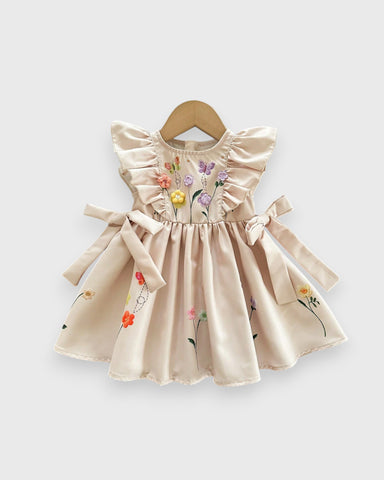 Baby Girl 3D Spring Flower Dress