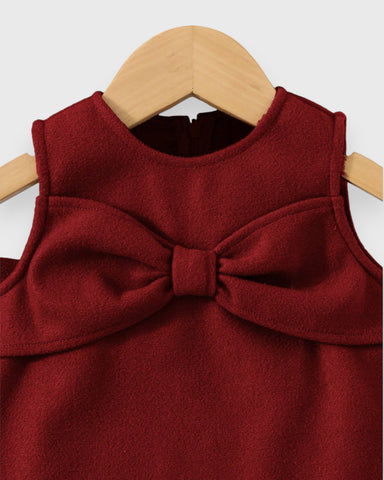 3 Pcs Baby Girl Dress Cape & Hat