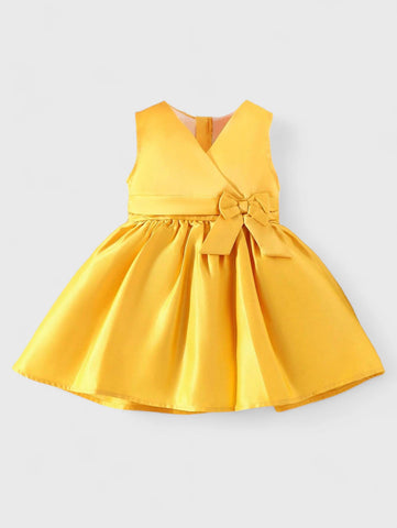 Baby Girl Satin Party Dress