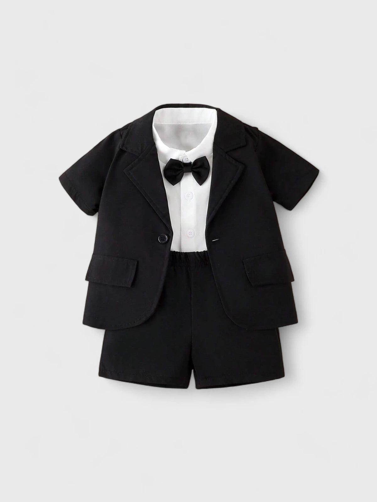 3 Pc Baby Boy Short Blazer Set