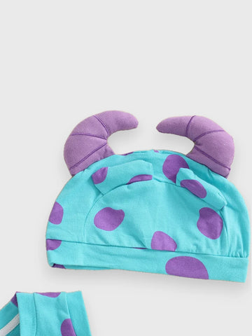 Baby Blue Monster Bodysuit Costume