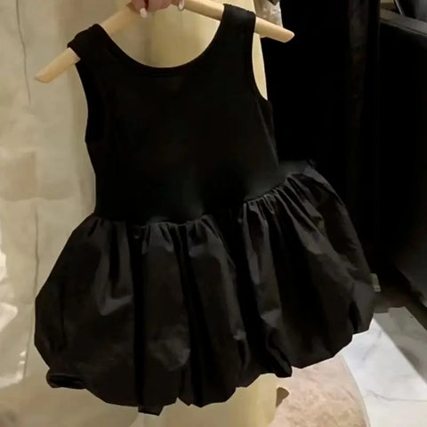 Toddler Baby Girl Backless Bubble Dress