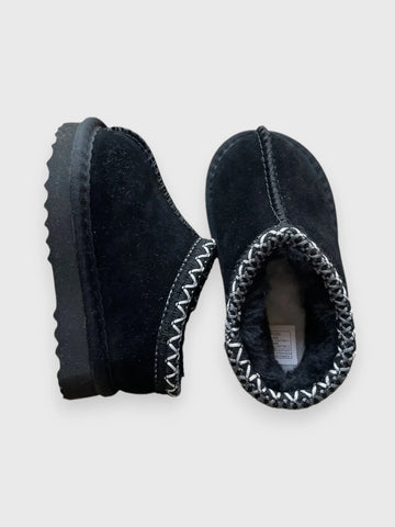 Toddler Slip on Suede Mules