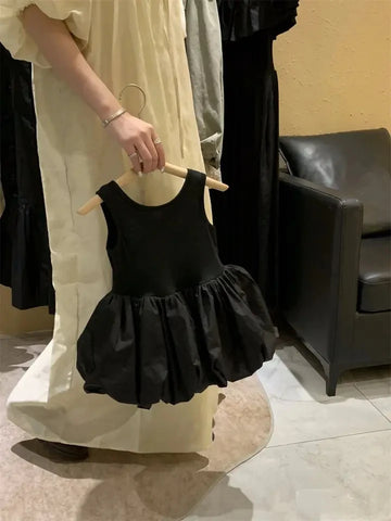 Toddler Baby Girl Backless Bubble Dress