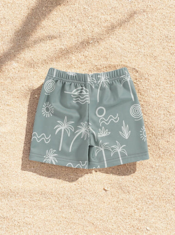 Boys Coral Swim Short