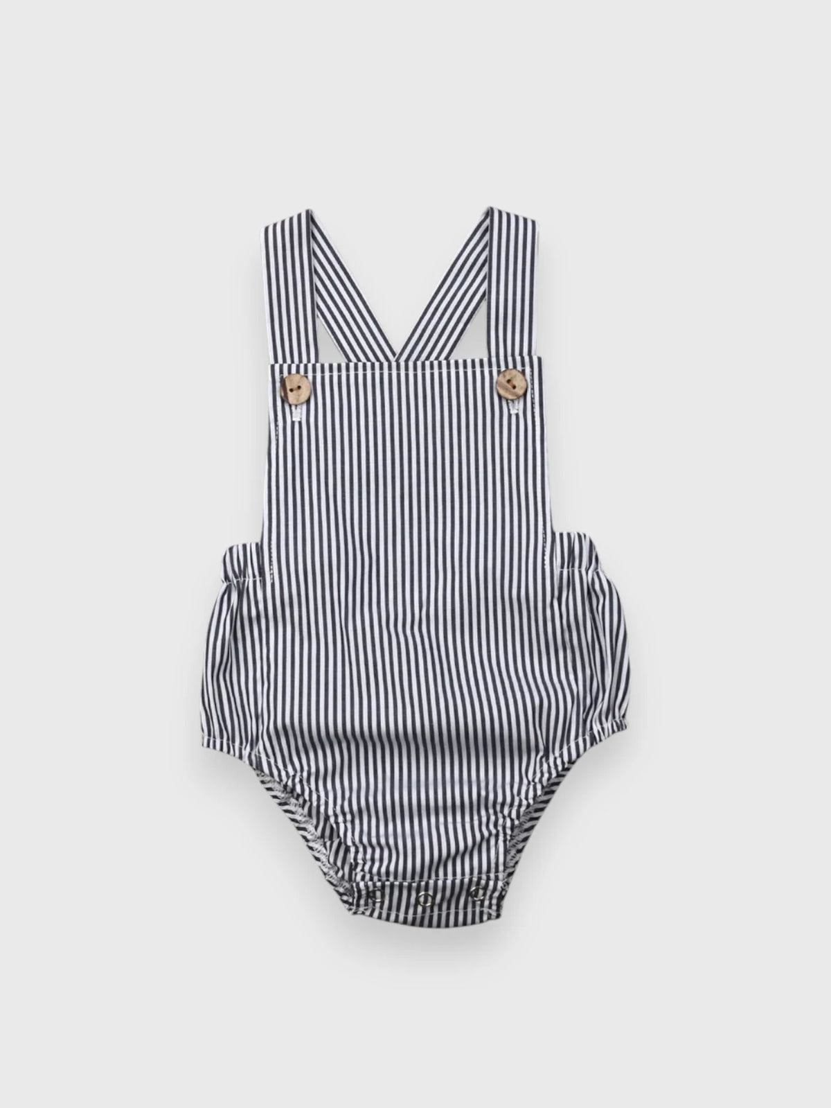 Baby Boy Faux Linen Bodysuit