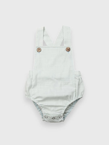 Baby Boy Faux Linen Bodysuit