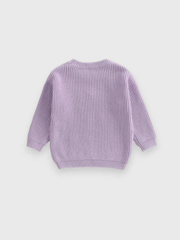 Girls Big Sister Bow Sweater
