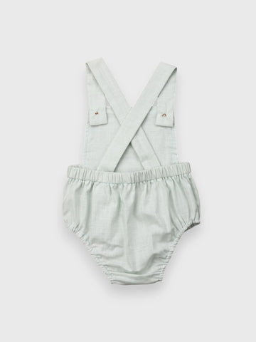 Baby Boy Faux Linen Bodysuit