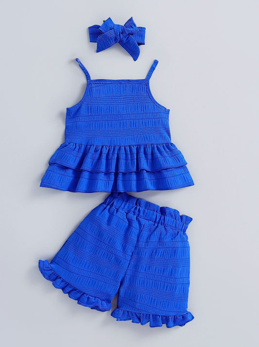 Toddler Little Girls 3 pcs Ruffle Set