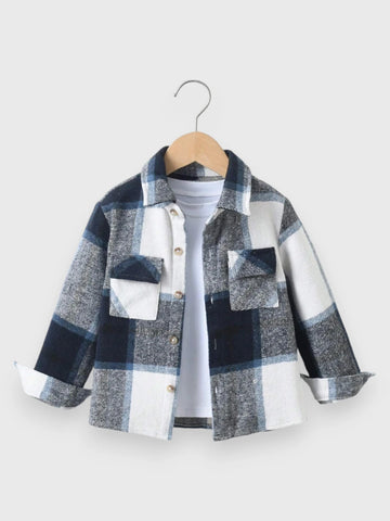 Toddler Boy Plaid Shirt