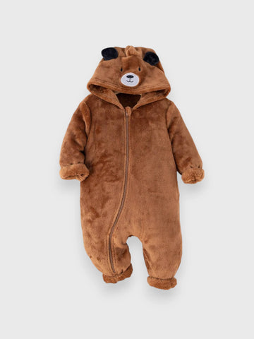 Baby Bear Plush Jumpsuit