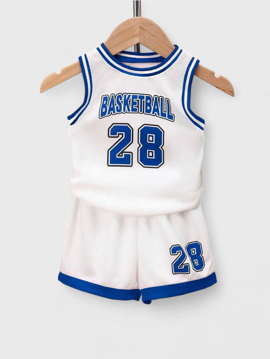 Baby Boy Basketball Jersey Set