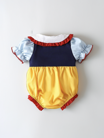 Infant baby Girl Snow White Princess Bodysuit