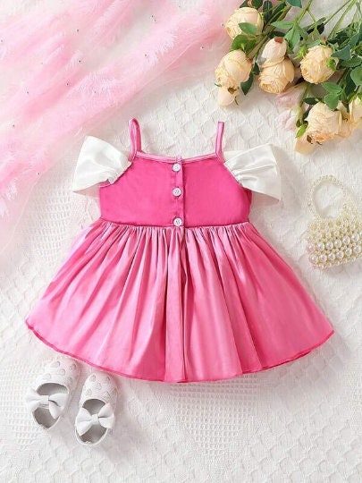 Baby Girl Pink Princess Dress baby