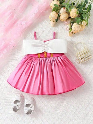 Baby Girl Pink Princess Dress baby